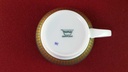 [45816190] Kaffeetasse Tasse Thomas Porzellan Rotunda grün mit Goldbordüre gebraucht - sehr gut Bild 3