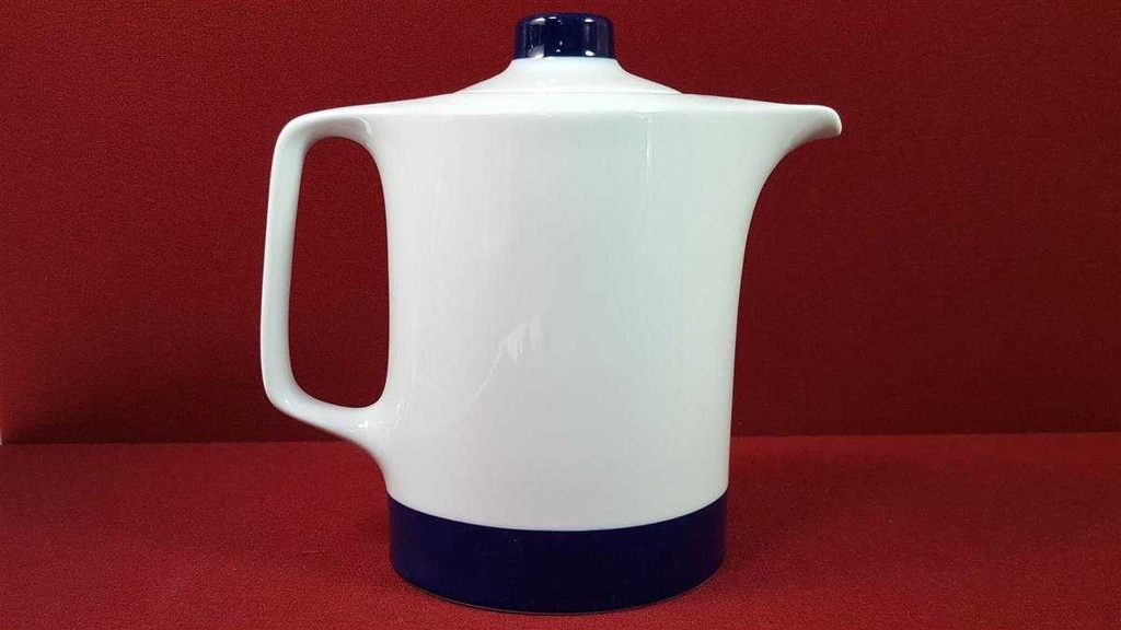 [45816205] Kaffeekanne 1,4 L Hutschenreuther Novum 65 Blau gebraucht - gut Bild 3