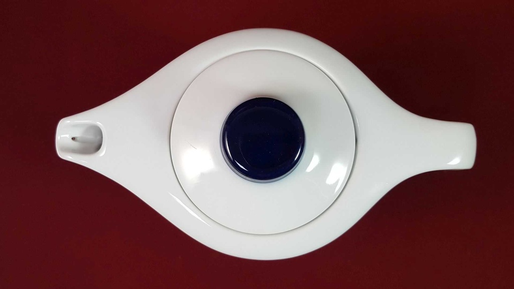 [45816205] Kaffeekanne 1,4 L Hutschenreuther Novum 65 Blau gebraucht - gut Bild 5