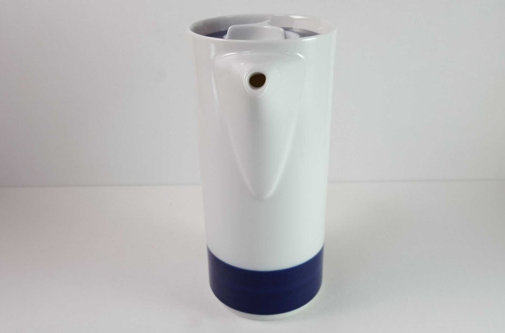 [45816208] Kaffeekanne 1,1 L Thomas Porzellan Form 200 ABC Kobalt blau gebraucht - gut Bild 4
