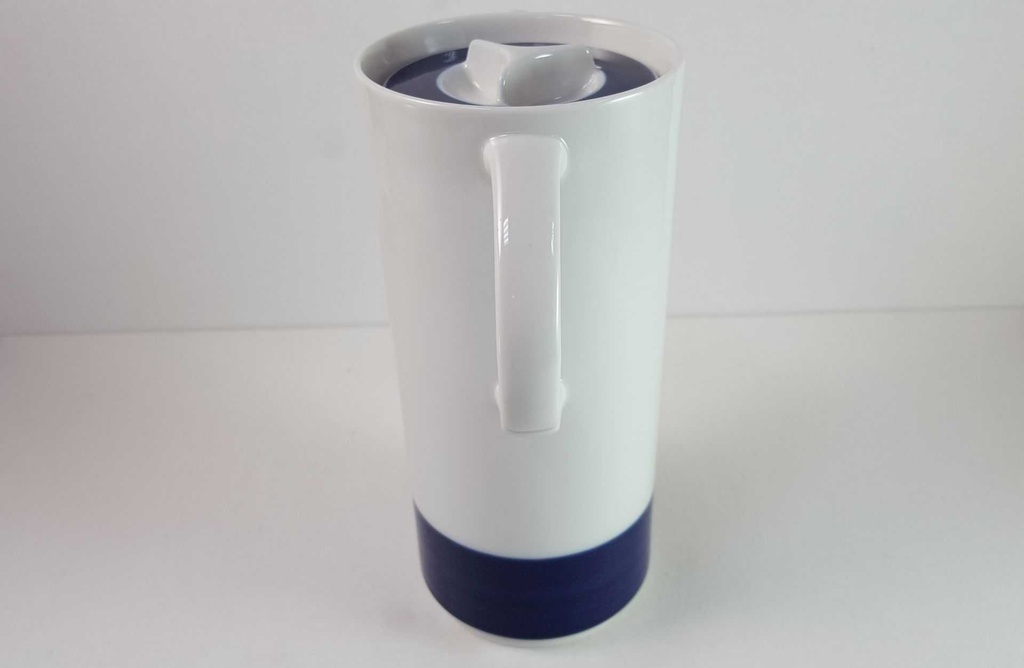 [45816208] Kaffeekanne 1,1 L Thomas Porzellan Form 200 ABC Kobalt blau gebraucht - gut Bild 5