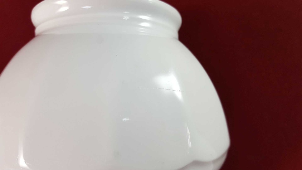 [45816213] Vase 20 cm Eschenbach Bayreuth Weiß gebraucht - akzeptabel Bild 6