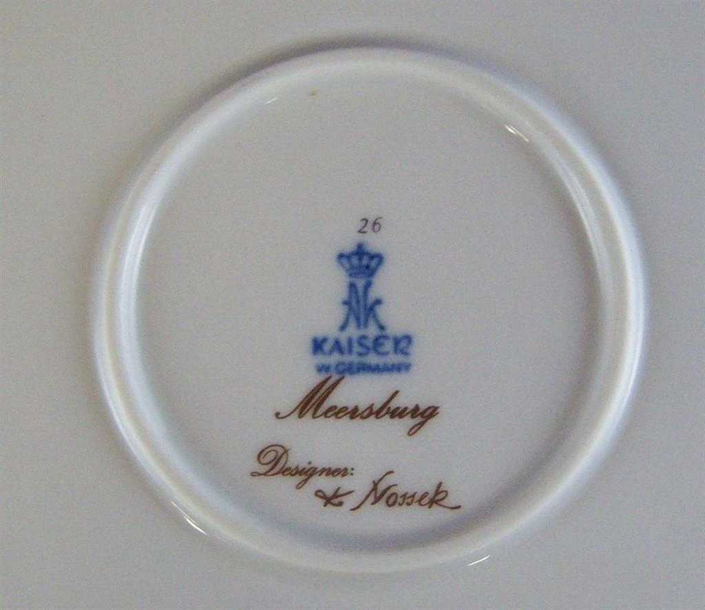 [4581623] Kaffeetasse Tasse AK Kaiser Porzellan Romantica Meersburg gebraucht - sehr gut Bild 3
