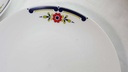 [2119120] 6er Set Speiseteller Essteller 24,5 cm Mitterteich Form 890 blau grün rot Blumendekor Blumen gebraucht - gut Bild 4
