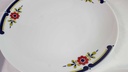 [2119120] 6er Set Speiseteller Essteller 24,5 cm Mitterteich Form 890 blau grün rot Blumendekor Blumen gebraucht - gut Bild 5