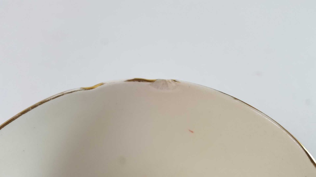 [45816239] Zuckerdose Zuckerschale Royal Cauldon Victoria gebraucht - akzeptabel Bild 5
