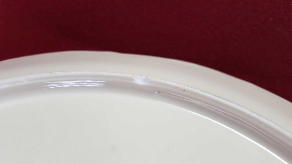 [45816240] Servierplatte Tortenplatte Kuchenplatte Tortenständer mit Griffen Kaiser Porzellan Alka Kunst Beige Bavaria gebraucht - akzeptabel Bild 8