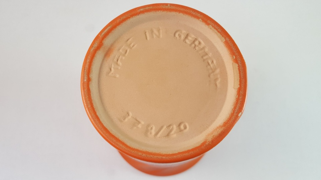 [45816244] Vase mit Relief H 20,8 D 13 cm orang Germany 378 20 Bild 7