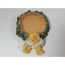 [45816251] Kerzenhalter mit OVP Cherished Teddies Girl With Pinecones Pillar Candleholder 1998 gebraucht - neuwertig Bild 3