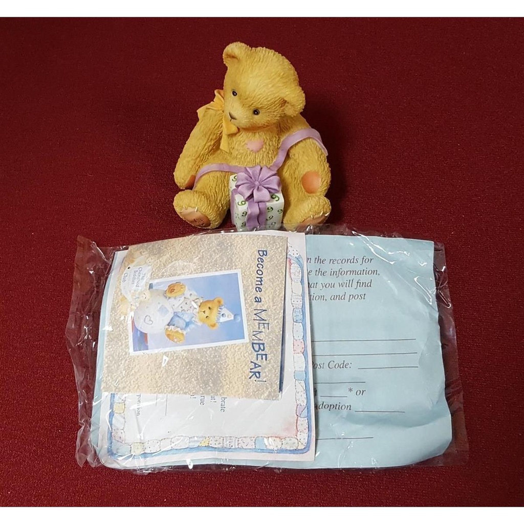 [45816255] Figur mit OVP Cherished Teddies Being Nine Is Really Fine 1998 gebraucht - neuwertig Bild 4