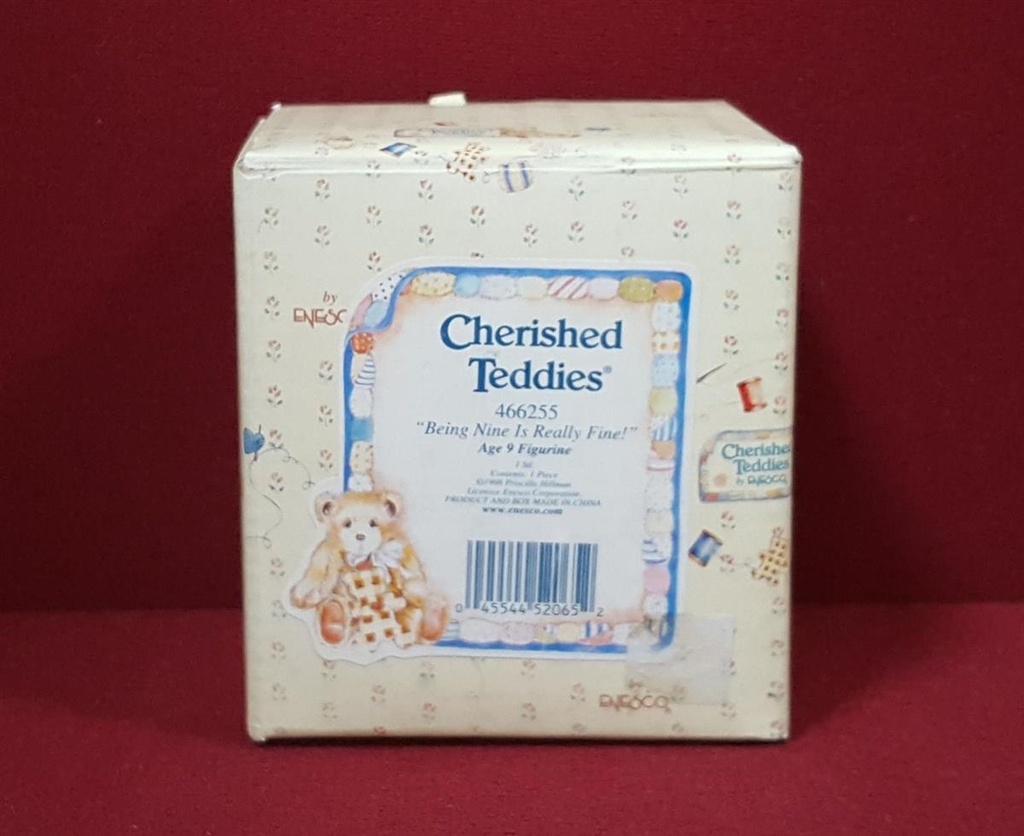 [45816255] Figur mit OVP Cherished Teddies Being Nine Is Really Fine 1998 gebraucht - neuwertig Bild 5