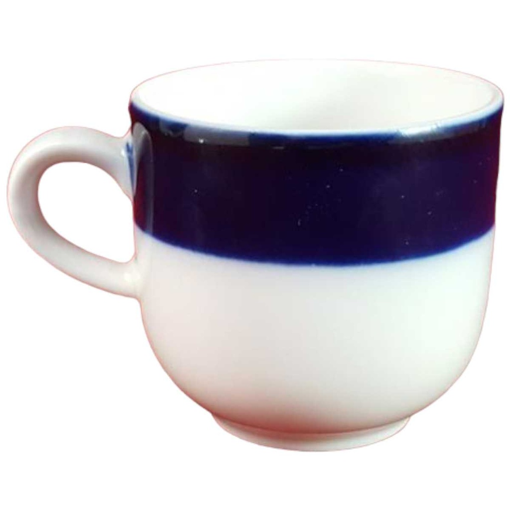 [45816256] Mokkatasse Tasse Espressotasse Winterling Kirchenlamitz Scharffeuer Echt Kobalt Blau gebraucht - sehr gut Bild 2