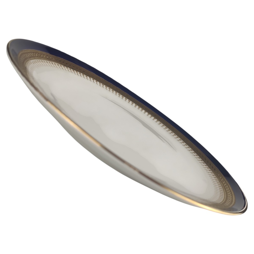 [45816257] Kuchenteller Dessertteller 19,5 cm Winterling Kirchenlamitz Scharffeuer Echt Kobalt Diamant gebraucht - sehr gut Bild 2