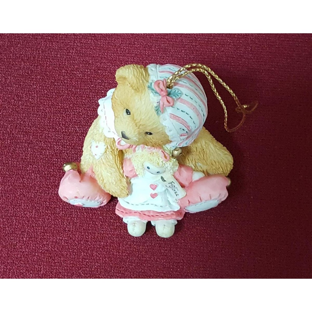 [45816259] Figur mit OVP Cherished Teddies Girl Elf With Doll 1995 gebraucht - neuwertig Bild 4