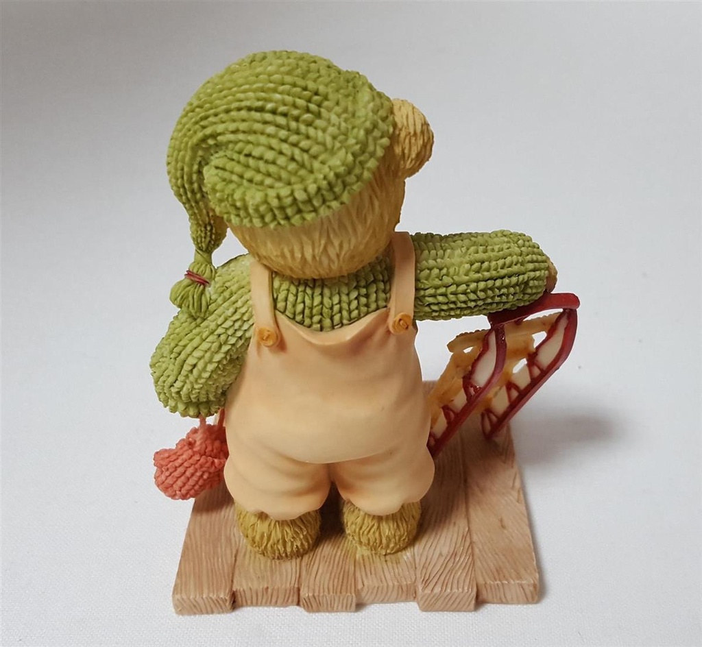 [45816261] Figur mit OVP Cherished Teddies Herbert The Snow Suits Me Just Fine 2003 neu Bild 3
