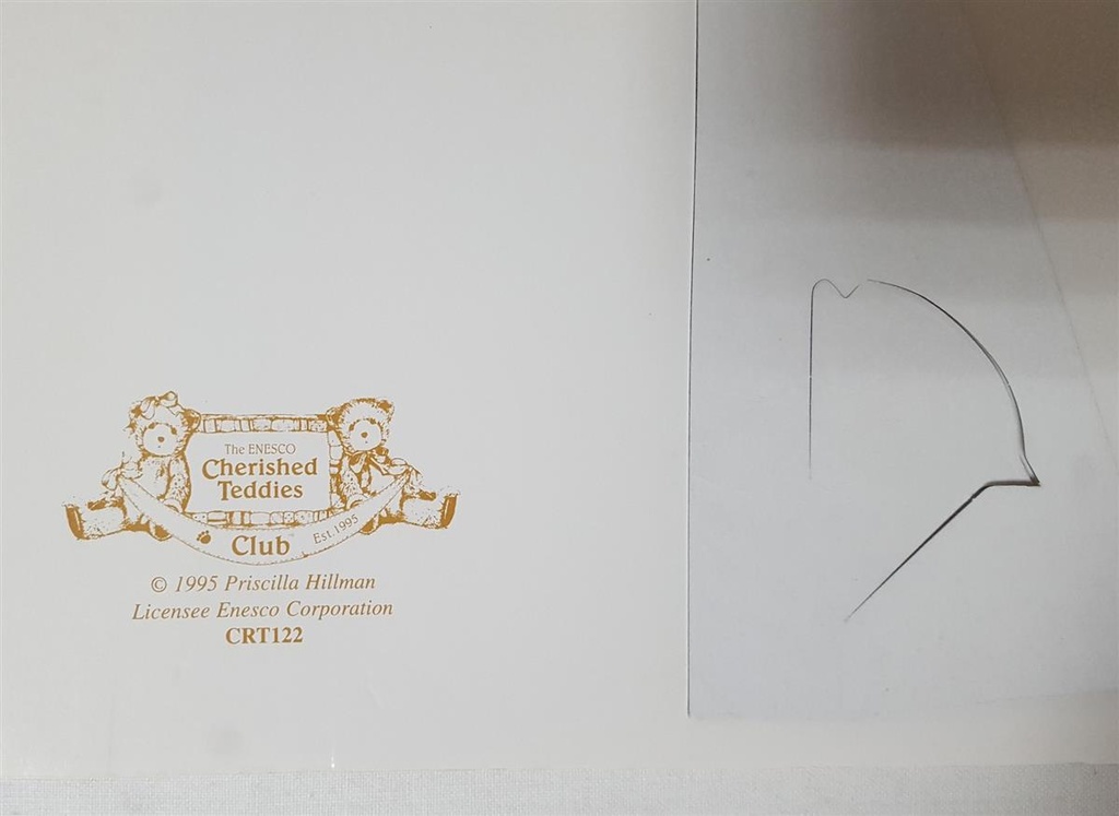 [45816263] Figur Cherished Teddies Charter Member Set R. Harrison Hartford 1995 neu Bild 8