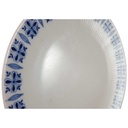 [45816278] Kuchenteller Dessertteller Frühstücksteller 100 Jahre 20,3 cm Bareuther Waldsassen blau Band gebraucht - akzeptabel Bild 2