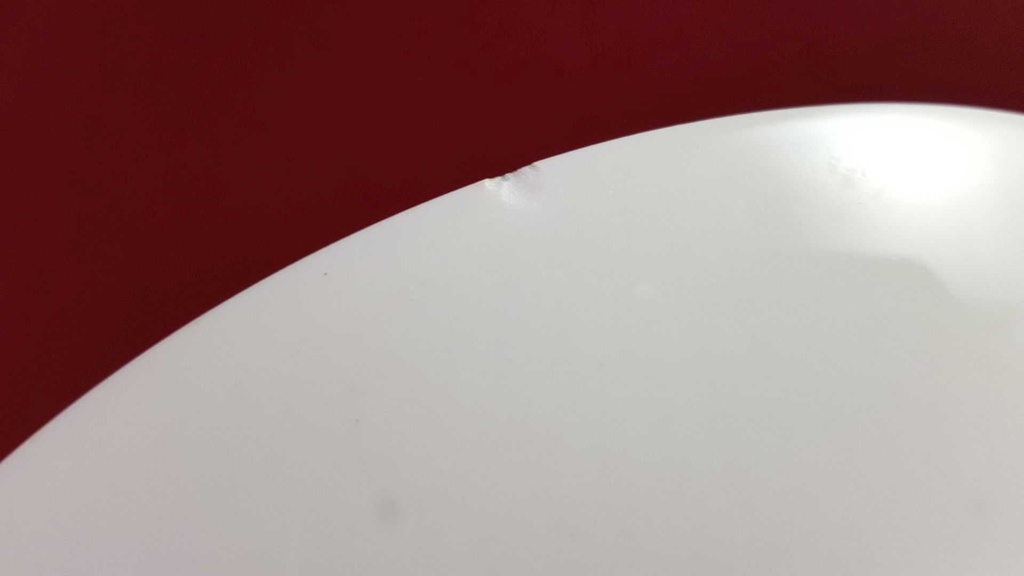 [2119122] 2er Set Kuchenteller Dessertteller Frühstücksteller 100 Jahre 20,3 cm Bareuther Waldsassen blau Band gebraucht - akzeptabel Bild 4