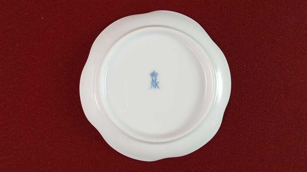 [45816282] Glasuntersetzer Teebeutelablage 10,5 cm AK Kaiser Porzellan Sonstiges gebraucht - gut Bild 4