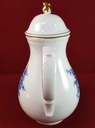 [45816284] Kaffeekanne Kanne Goldrand 1,4 L Schaller blaue Blumendekor mit Blumen Blau gebraucht - akzeptabel Bild 4