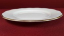 [45816292] Kuchenteller Dessertteller Frühstücksteller Goldrand 21 cm Royal Vale Weiß mit gebraucht - sehr gut Bild 3