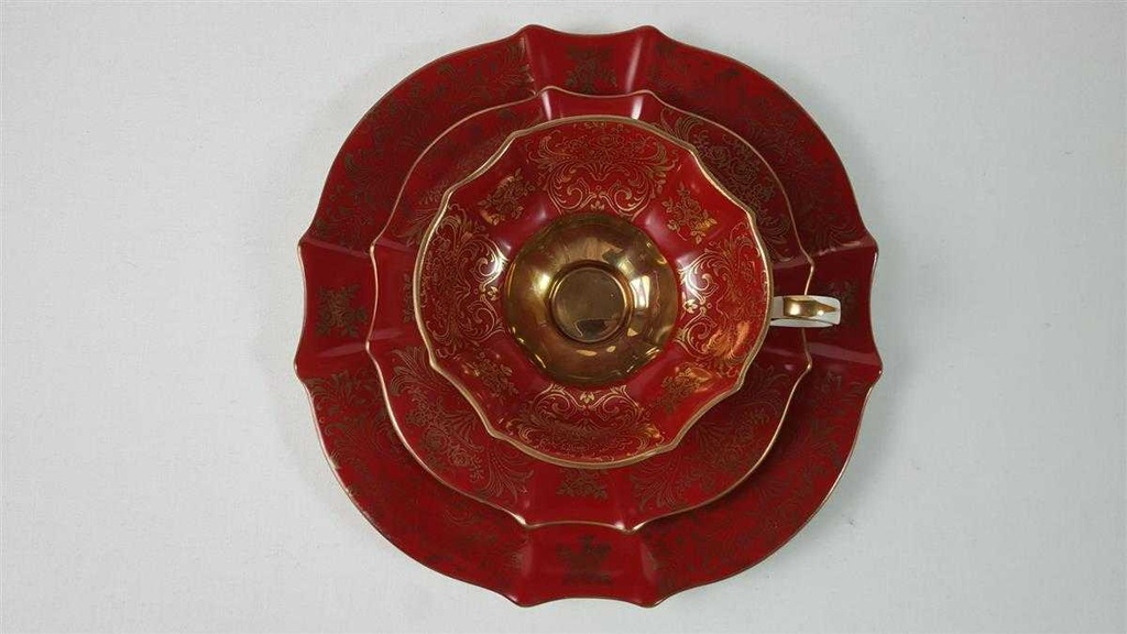 [45816294] Sammelgedeck Golddekor 3tlg Kaiser Porzellan Alka Kunst Bavaria gebraucht - gut Bild 4