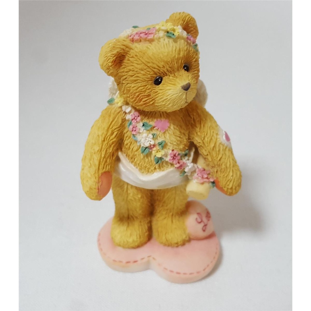 [45816295] Figur mit OVP Cherished Teddies Love Girl Standing With Bow & Arrow 1994 neu Bild 2
