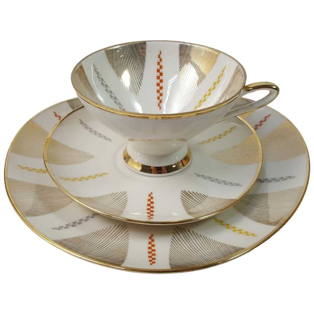 [45816297] Sammelgedeck Golddekor 3tlg Winterling Röslau gebraucht - gut Bild 2