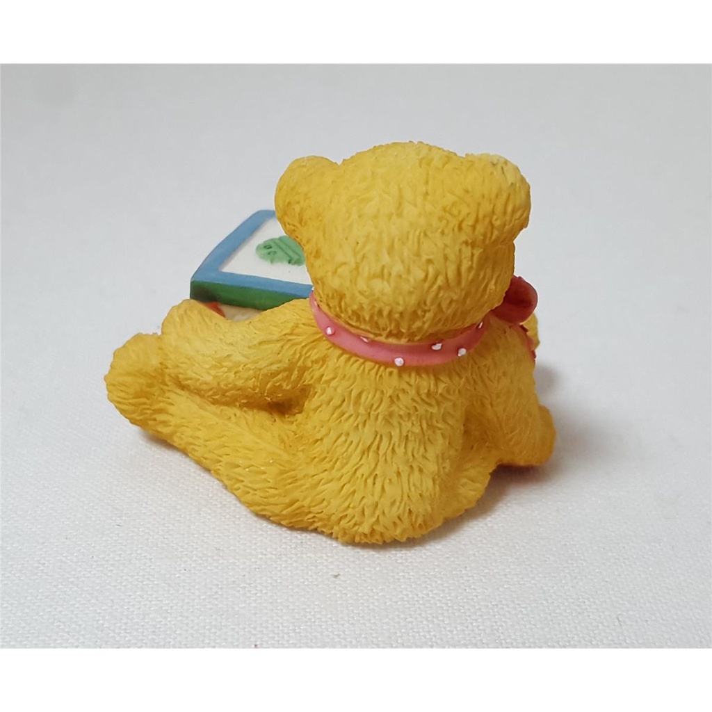 [45816298] Figur Cherished Teddies Bear With ABC T Block 1995 gebraucht - sehr gut Bild 2