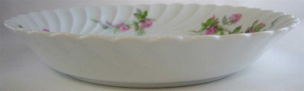 [4581630] Gebäckschale Konfektschale 19 cm Haviland Limoges Torse Rosendekor gebraucht - sehr gut Bild 2