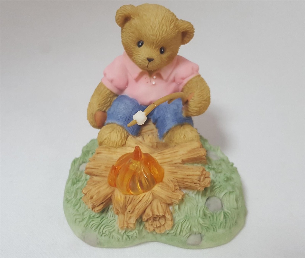 [45816322] Figur mit OVP Cherished Teddies Symbol Of Membership Kate Lagerfeuer leuchtet auf 2005 gebraucht - gut Bild 4