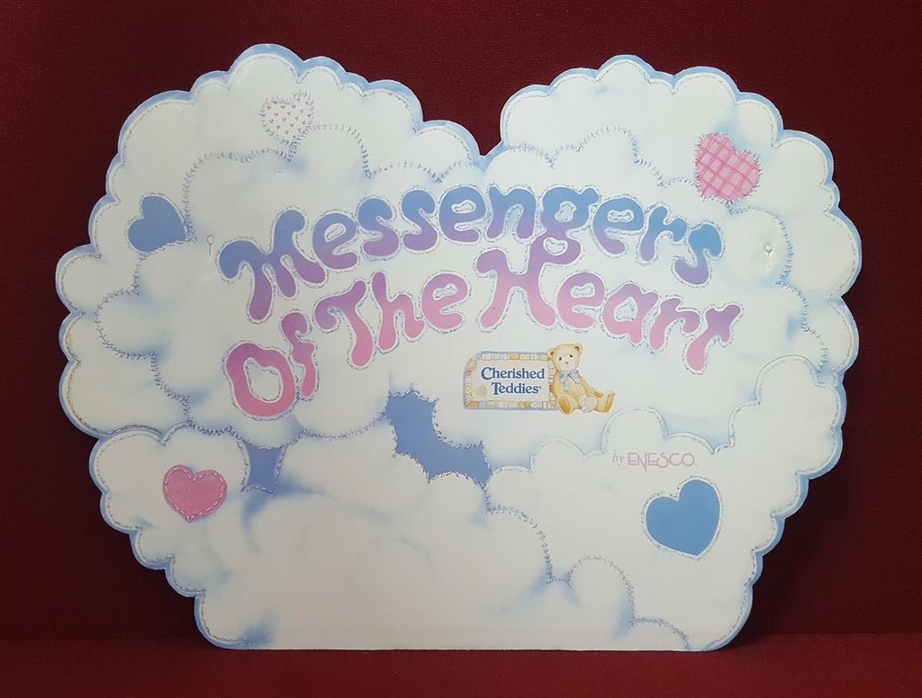 [45816323] Figur Cherished Teddies Priscilla Hillman Aufsteller Messengers Of The Heart 1994 gebraucht - sehr gut Bild 3