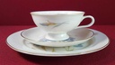 [45816329] Sammelgedeck Teeset Goldrand 3tlg Thomas Porzellan Blumen gebraucht - gut Bild 3
