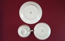 [45816329] Sammelgedeck Teeset Goldrand 3tlg Thomas Porzellan Blumen gebraucht - gut Bild 5
