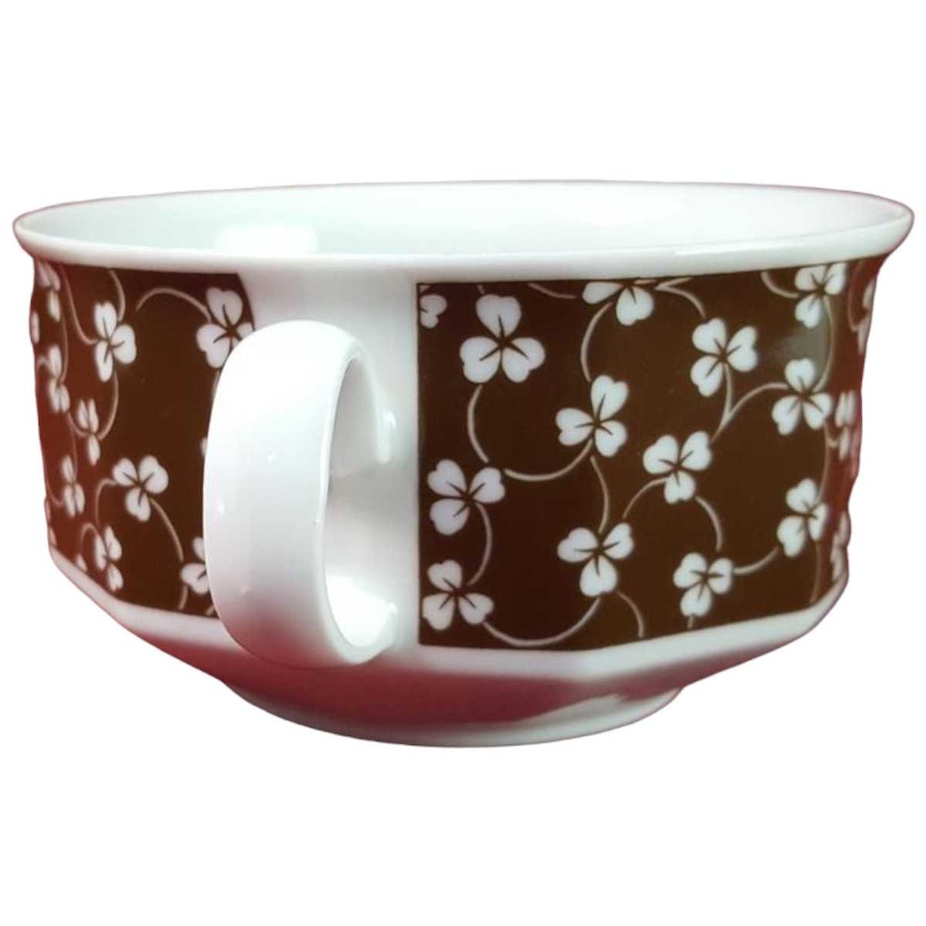 [45816338] Suppentasse Suppenbecher Arabella Atelier Decor Toscana Braun gebraucht - gut Bild 2