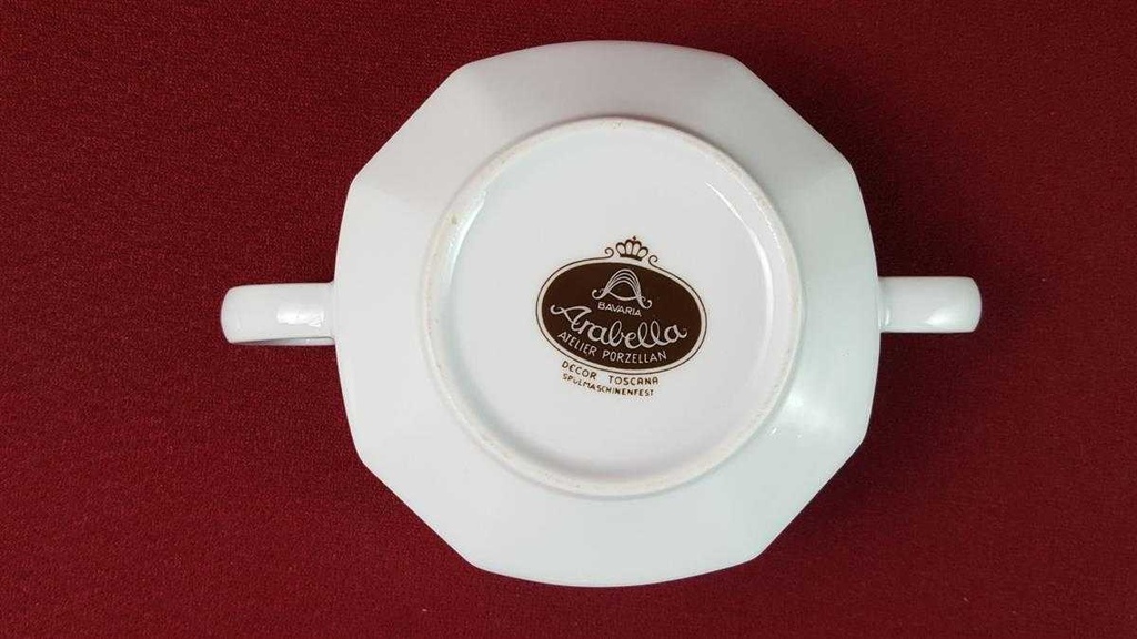 [45816338] Suppentasse Suppenbecher Arabella Atelier Decor Toscana Braun gebraucht - gut Bild 4