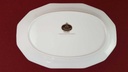 [45816339] Servierplatte Speiseplatte Fleischplatte Steakplatte 28x18,5 cm Arabella Atelier Decor Toscana Braun gebraucht - gut Bild 3