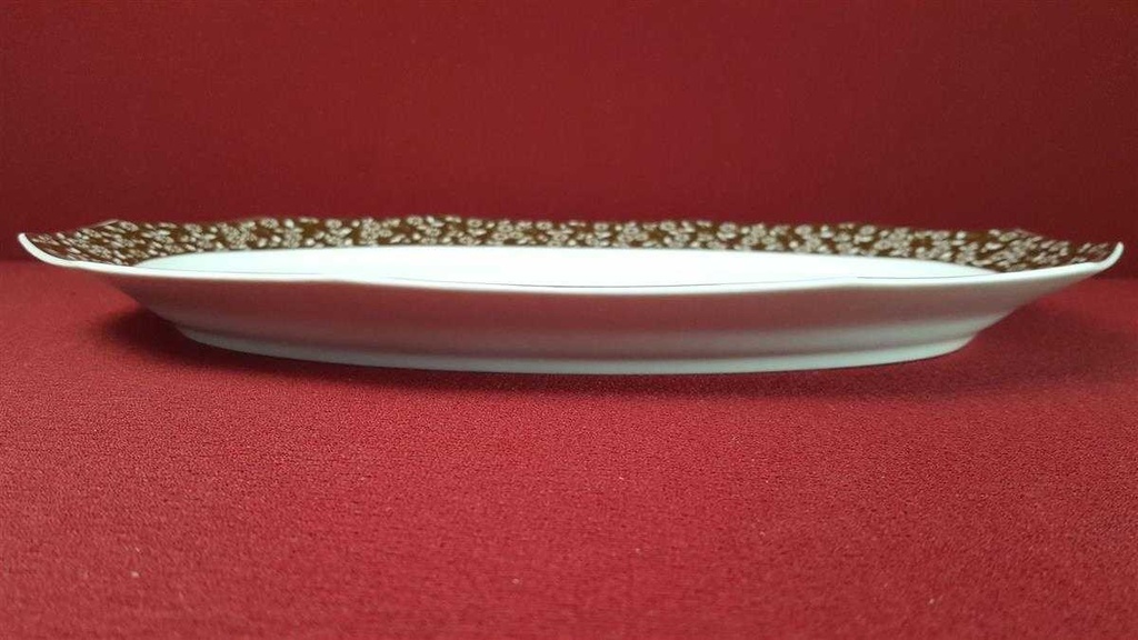 [45816341] Servierplatte Speiseplatte Fleischplatte Steakplatte 32x21,6 cm NB Form und Design Serie Alba Braun gebraucht - akzeptabel Bild 6