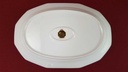 [45816341] Servierplatte Speiseplatte Fleischplatte Steakplatte 32x21,6 cm NB Form und Design Serie Alba Braun gebraucht - akzeptabel Bild 7