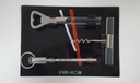 [45816348] Marc Vialle Creations Wein Korkenzieher Flaschenöffner Set Le Bar - La Cave 3 tlg Bild 2