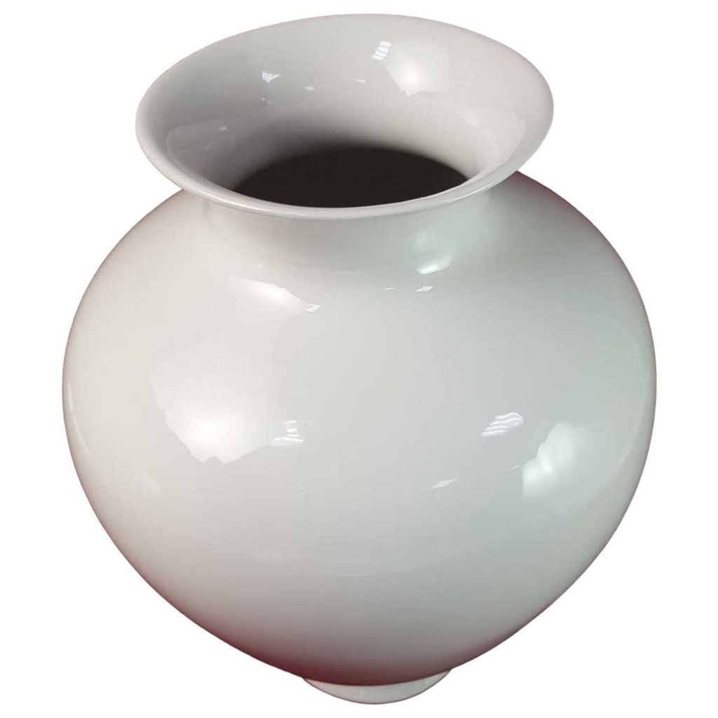 [45816350] Vase 22,8 cm Schwarzenhammer Weiß gebraucht - sehr gut Bild 2