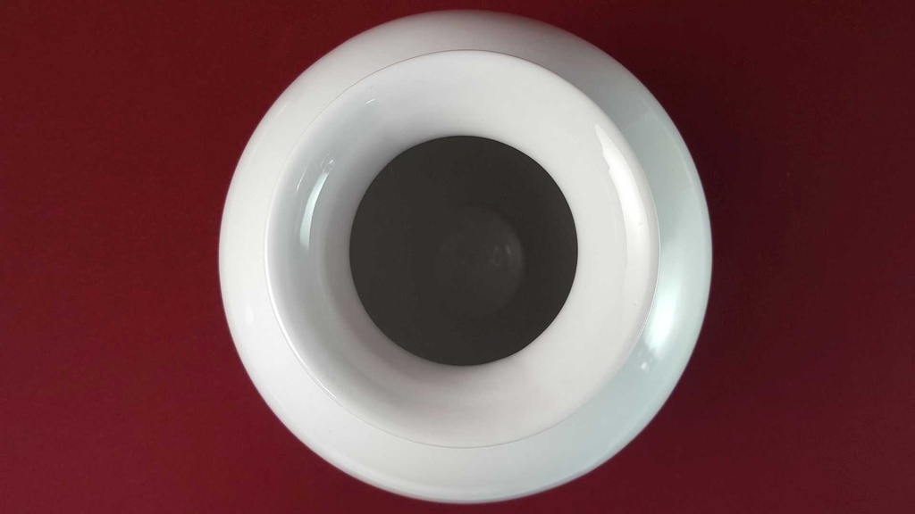 [45816350] Vase 22,8 cm Schwarzenhammer Weiß gebraucht - sehr gut Bild 3