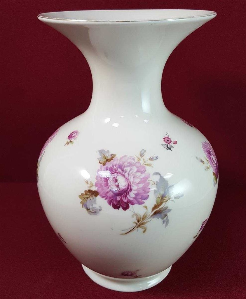 [45816354] Vase Dekorative Goldrand 25,5 cm Hertel Jacob Rehau gebraucht - gut Bild 3