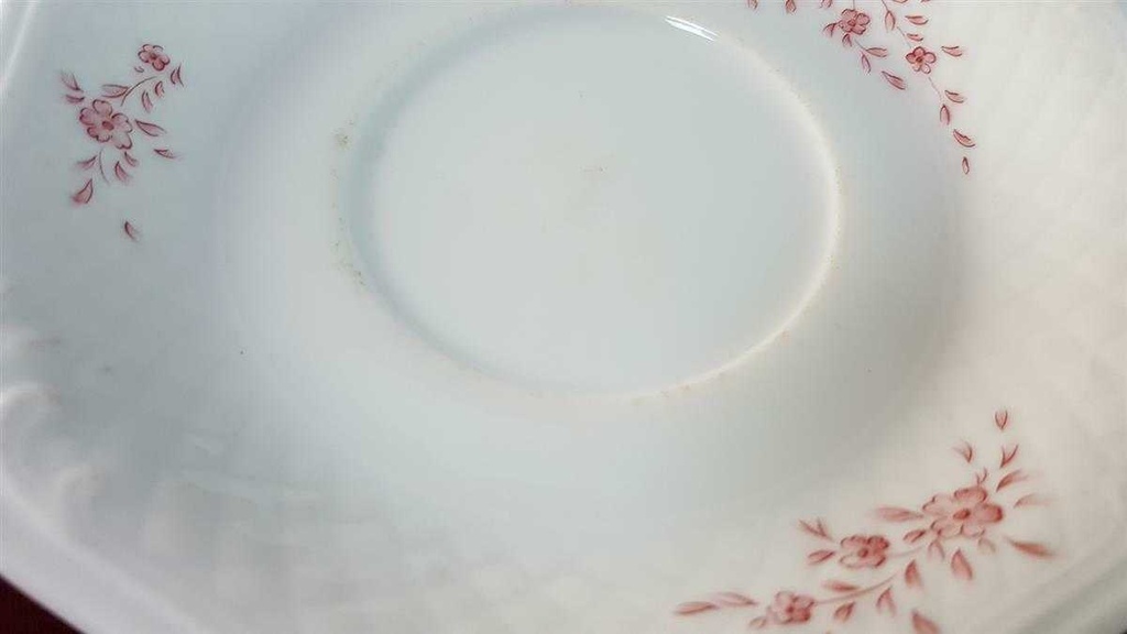 [2119128] 2er Set Kaffeetasse Kaffeegedeck Kaffeeset Komplett 3tlg Eschenbach Escorial Rosa Blütenranke gebraucht - akzeptabel Bild 9