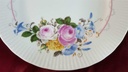 [2119129] 2er Set Kuchenteller Dessertteller 19,3 cm Graf von Henneberg Rillenrand mit Blumendekor Blumen gebraucht - akzeptabel Bild 3