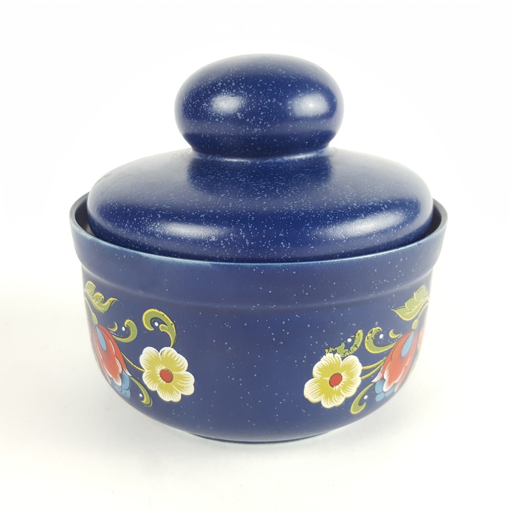 [458163842] Zuckerdose Blumen Keramik Bild 2