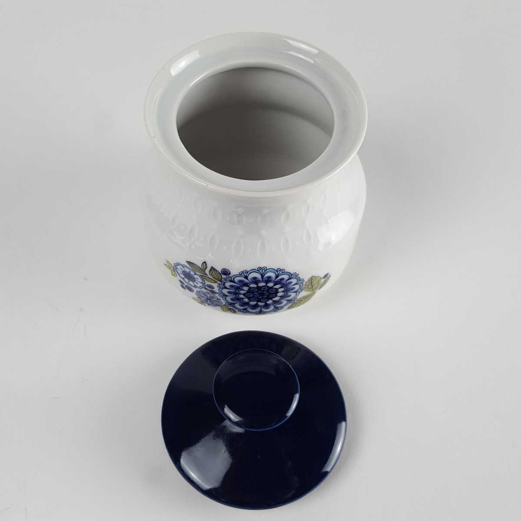 [458163848] Zuckerdose Mitterteich Form 700 Blau Dekor gebraucht - gut Bild 3