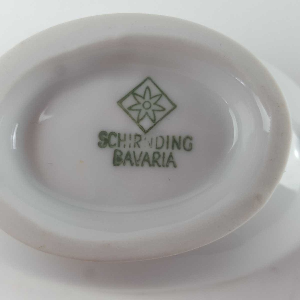 [458163858] Sauciere Goldrand 0,05 L Zeh Scherzer Schirnding Bavaria weiß gebraucht - gut Bild 6