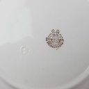 [458163860] Untertasse 17,3 cm VEB Dresden Blumendekor grün gelb Blumen gebraucht - akzeptabel Bild 5