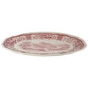 [458163862] Fleischplatte 30,7x20,2 cm Villeroy & Boch Burgenland Rot gebraucht - sehr gut Bild 2